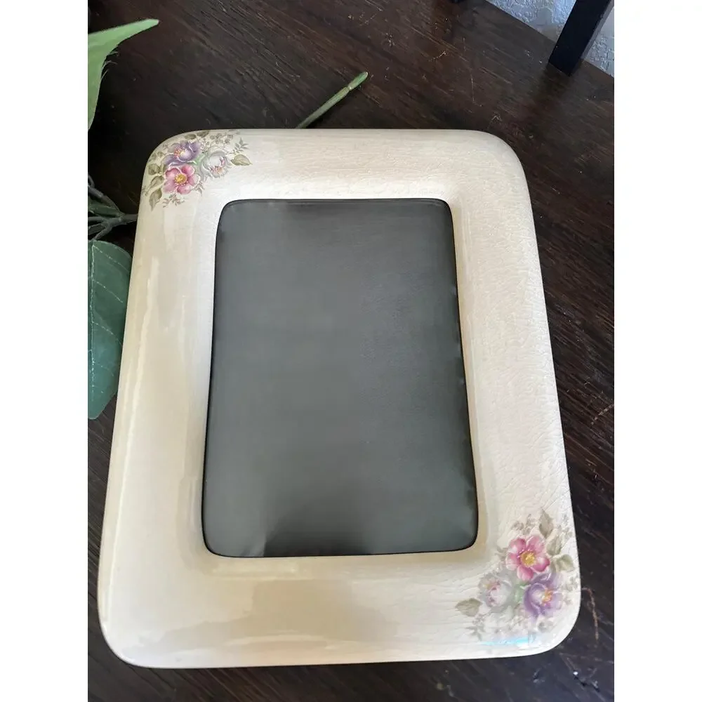 Vintage Terragraphics 5x7 Ceramic Picture Frame